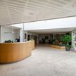 Lobby at reception at Hotel Norden, Haderslev