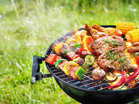 Grillaften i haven